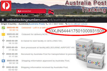 Australia Post Tracking - Online AusPost Track & Trace Status