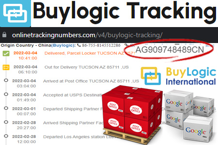 Online Buylogic Tracking Number Barcode