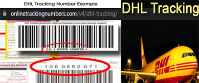 dhl tracking number format