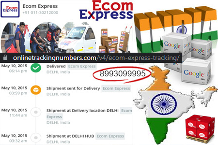 Online Ecom Express Tracking Number Barcode