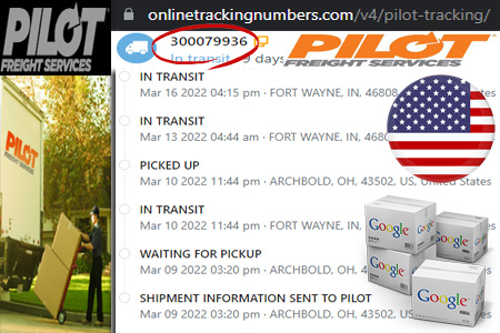 Pilot Tracking Number Barcode