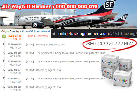 sf express tracking in english