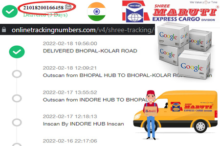 Shree Tracking Number Barcode