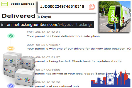 Online Yodel Tracking Number Barcode